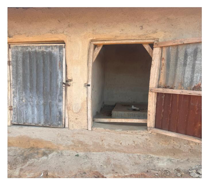 The toilet situation before Salesians intervention