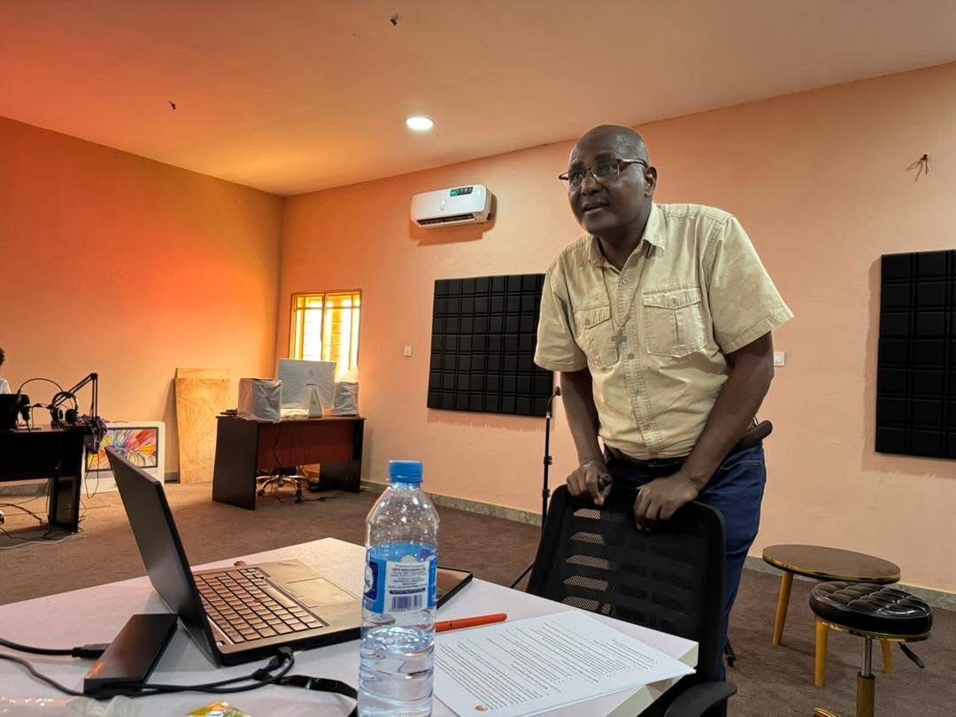 Fr. Eric during the training.